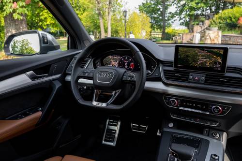 2020 Audi SQ5 Prestige TFSI quattro 4dr SUV Steering Wheel Detail
