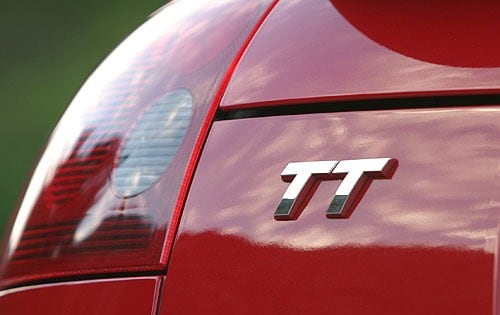 2004 Audi TT Rear Badging