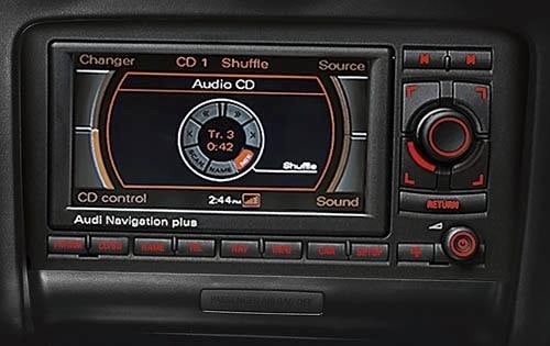 2009 Audi TT 3.2 quattro Center Console