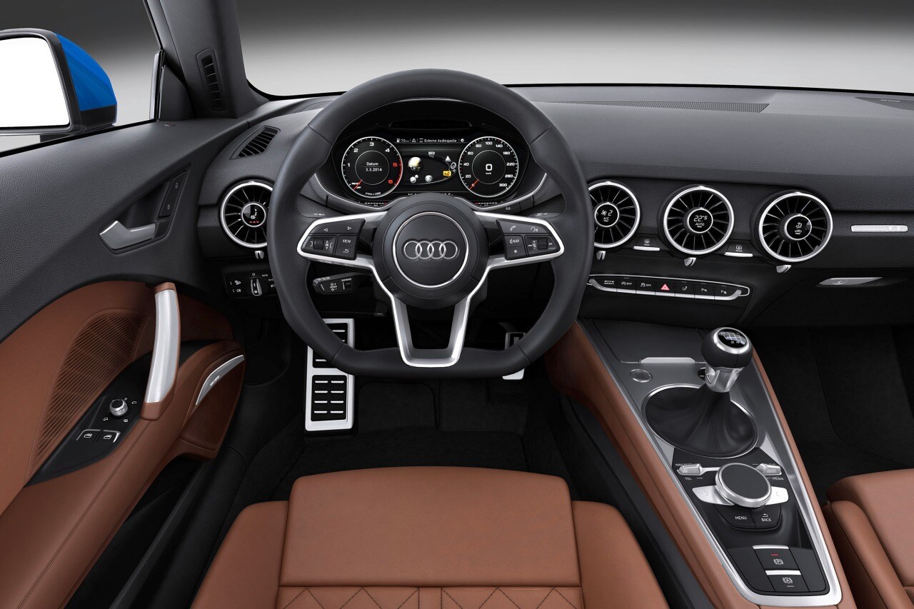 2017 Audi Tt Coupe Pricing For Edmunds 2017 Audi Tt 2 0t Quattro Coupe Interior