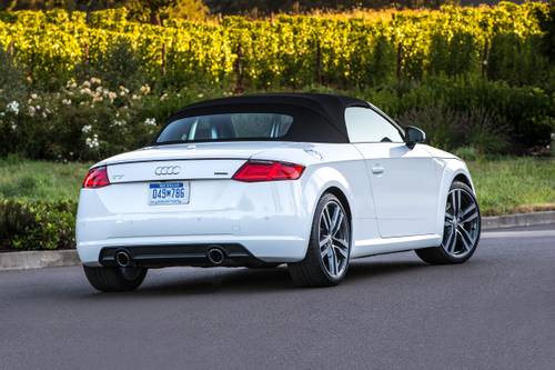 2019 Audi TT 2.0 TFSI quattro Convertible Exterior Shown