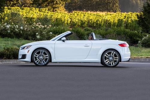 2019 Audi TT 2.0 TFSI quattro Convertible Profile Shown