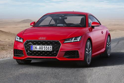 Audi TT 2.0 TFSI quattro Coupe Exterior. European Model Shown.