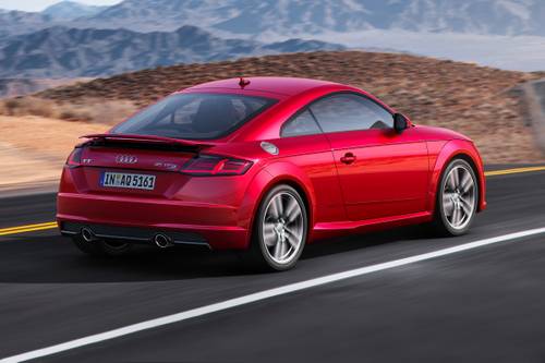 Audi TT 2.0 TFSI quattro Coupe Exterior. European Model Shown.