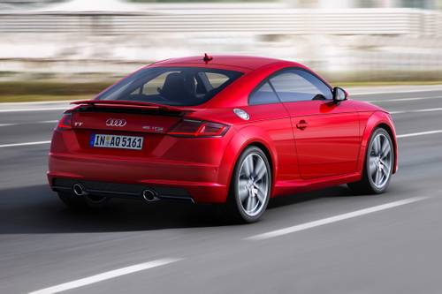 Audi TT 2.0 TFSI quattro Coupe Exterior. European Model Shown.
