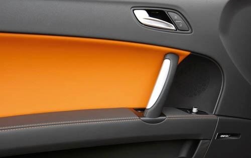 2011 Audi TTS quattro Interior Door Panel Detail