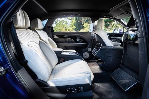 2024 Bentley Bentayga EWB Mulliner V8 4dr SUV Rear Interior