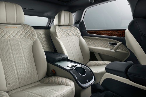 2018 Bentley Bentayga Mulliner 4dr SUV Rear Interior