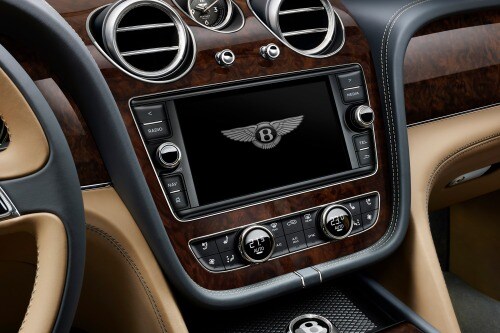 2018 Bentley Bentayga W12 (Signature) 4dr SUV Center Console Shown