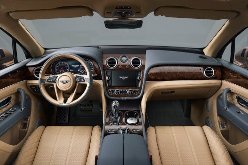 2018 Bentley Bentayga W12 (Signature) 4dr SUV Dashboard