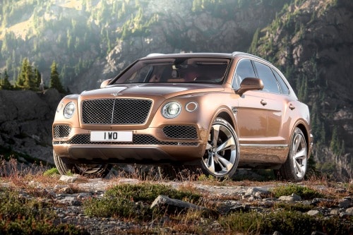 2018 Bentley Bentayga W12 (Signature) 4dr SUV Exterior Shown