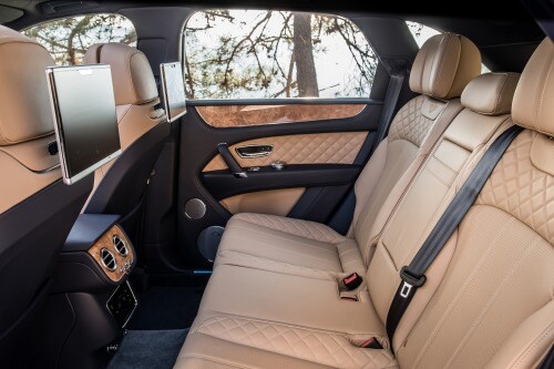 2018 Bentley Bentayga W12 (Signature) 4dr SUV Rear Interior