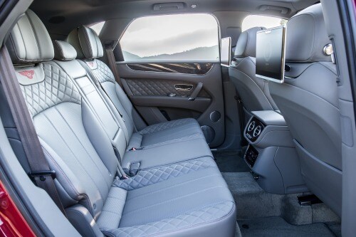 2018 Bentley Bentayga W12 (Signature) 4dr SUV Rear Interior