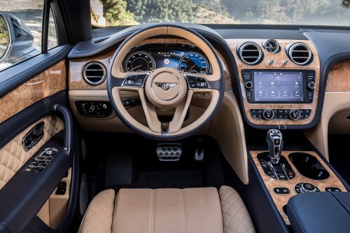 2018 Bentley Bentayga W12 (Signature) 4dr SUV Steering Wheel Detail