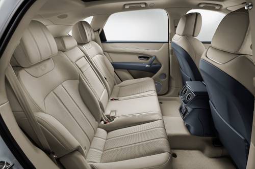 2020 Bentley Bentayga Hybrid 4dr SUV Rear Interior