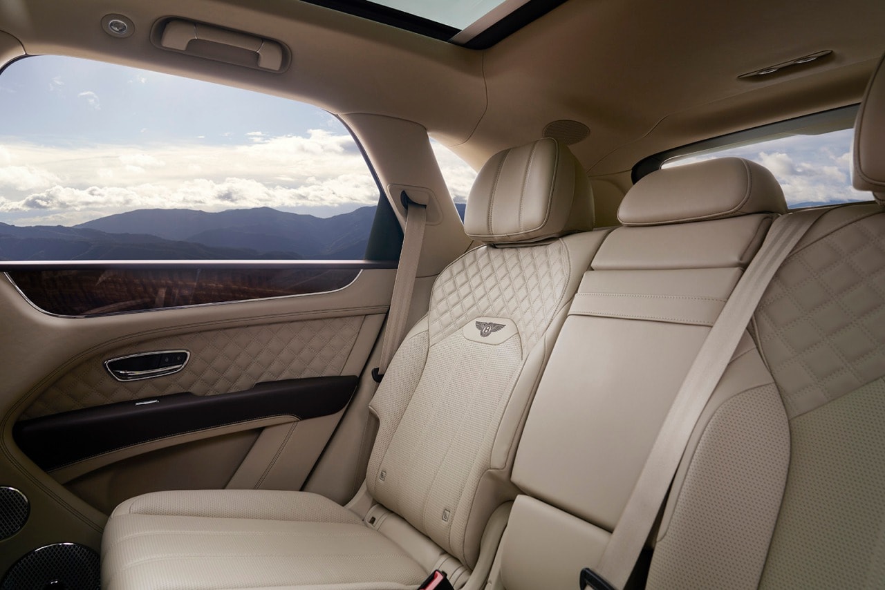 2021 Bentley Bentayga - Rear Interior