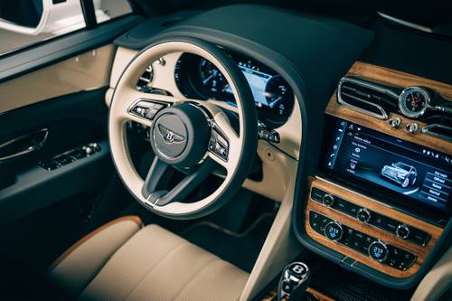 2023 Bentley Bentayga Odyssean Edition 4dr SUV Steering Wheel Detail
