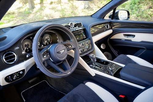 2023 Bentley Bentayga S V8 4dr SUV Steering Wheel Detail