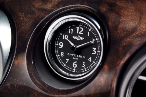 2012 Bentley Continental Flying Spur Speed Analog Clock Detail