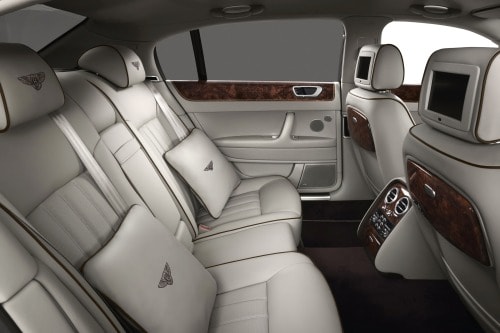 2012 Bentley Continental Flying Spur Speed Sedan Rear Interior