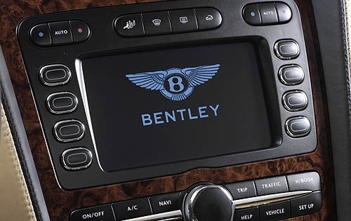 2007 Bentley Continental Flying Spur Center Console