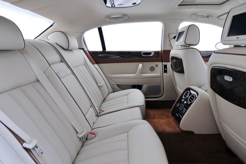2012 Bentley Continental Flying Spur Sedan Rear Interior