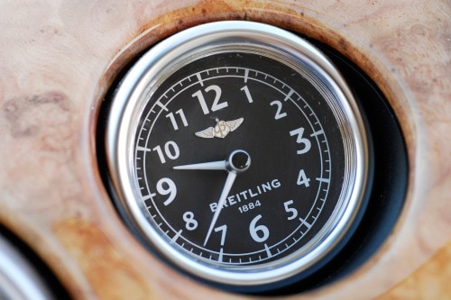 2010 Bentley Continental GT Speed Coupe Analog Clock Detail