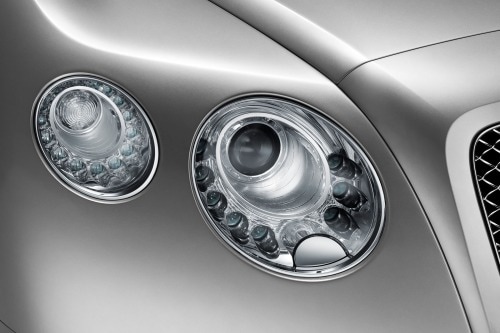 2012 Bentley Continental GT Coupe Headlamp Detail