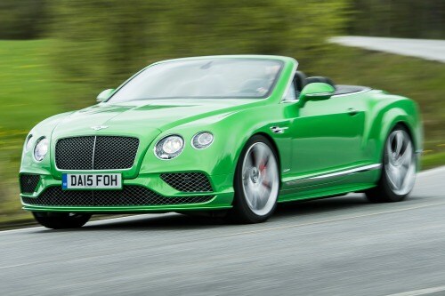 2016 Bentley Continental GT Speed Convertible Exterior