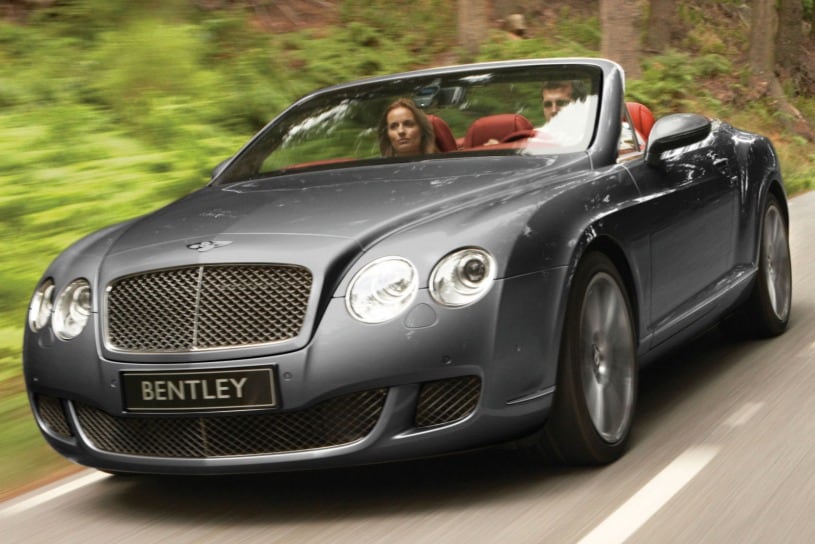 2010 Bentley Continental GTC Speed Convertible Exterior Shown