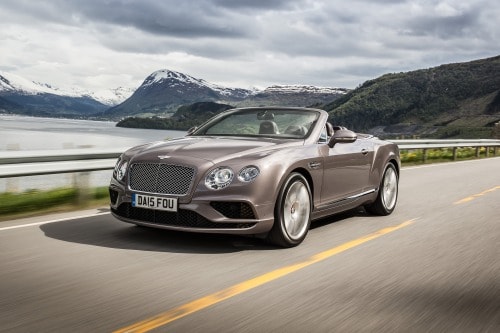 2017 Bentley Continental GT V8 Convertible Exterior