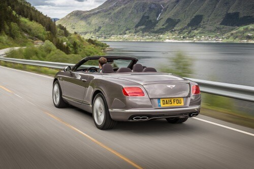 2017 Bentley Continental GT V8 Convertible Exterior