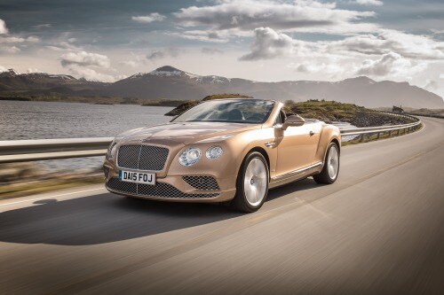 2017 Bentley Continental GT Convertible Exterior