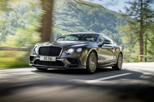 2017 Bentley Continental Supersports Coupe Exterior Shown