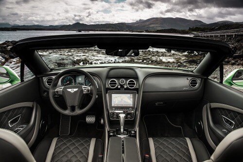 2018 Bentley Continental GT Speed Convertible Dashboard