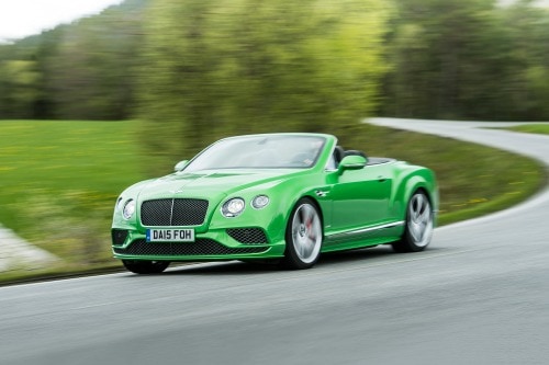 2018 Bentley Continental GT Speed Convertible Exterior Shown