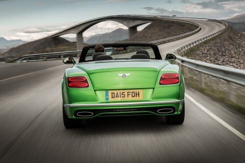 2018 Bentley Continental GT Speed Convertible Exterior