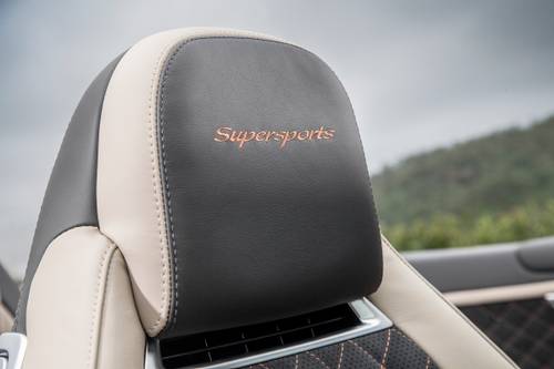 2018 Bentley Continental GT Supersports Convertible Interior Detail