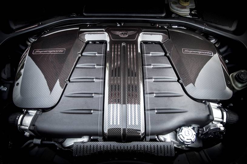 2018 Bentley Continental GT Supersports Convertible 6.0L V12 Turbo Engine