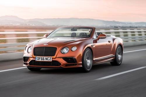 2018 Bentley Continental GT Supersports Convertible Exterior