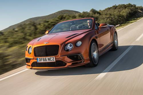 2018 Bentley Continental GT Supersports Convertible Exterior