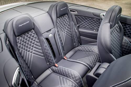 2018 Bentley Continental GT Supersports Convertible Rear Interior
