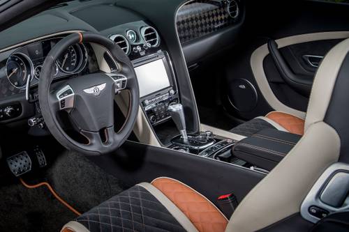 2018 Bentley Continental GT Supersports Convertible Steering Wheel Detail