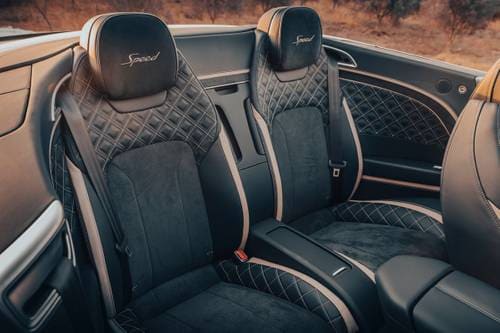 2023 Bentley Continental GTC Speed Convertible Rear Interior