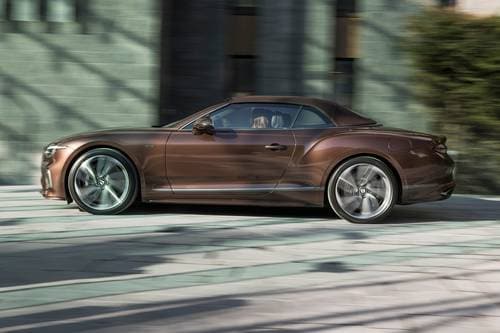 2025 Bentley Continental GTC Speed Convertible Profile