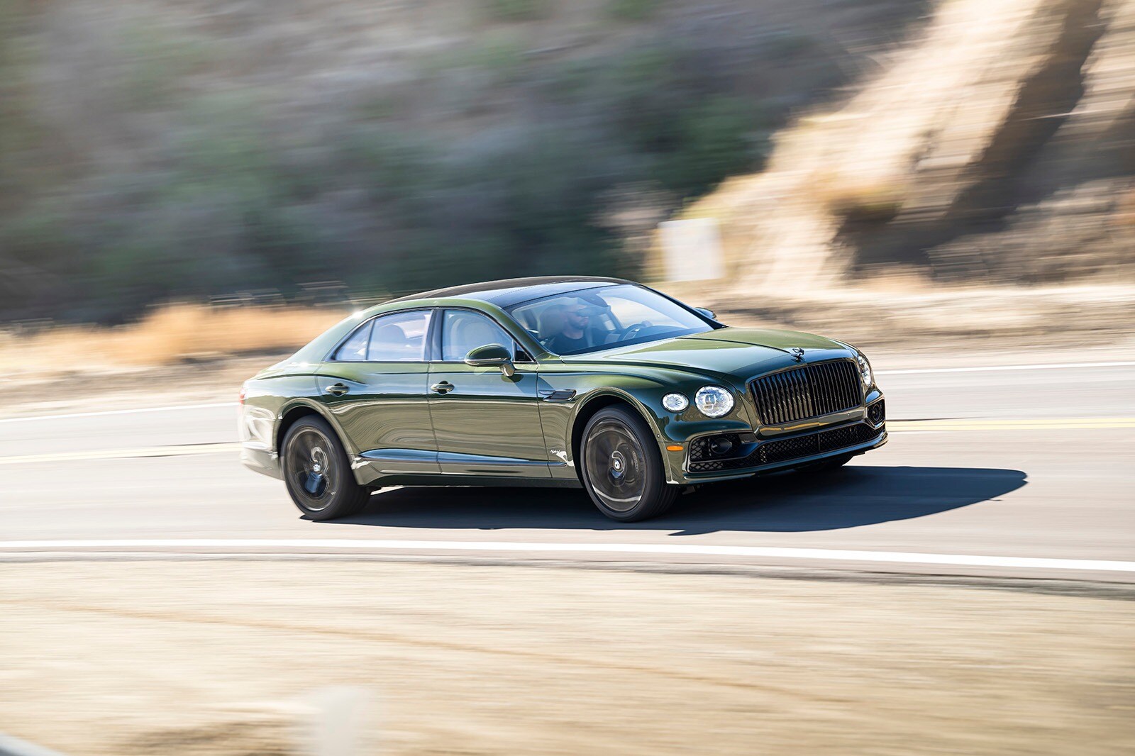 The 2022 Bentley Flying Spur Hybrid Plugs Into a More Responsible Future