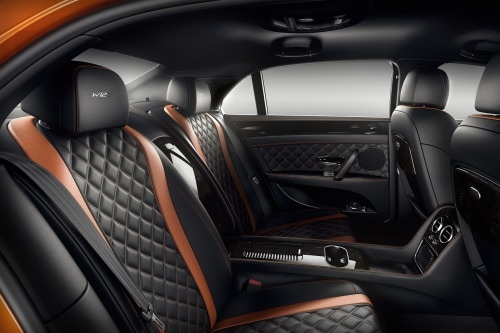 2018 Bentley Flying Spur W12 S Sedan Rear Interior