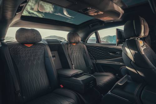 2021 Bentley Flying Spur W12 Sedan Rear Interior