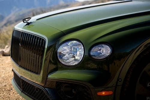 2024 Bentley Flying Spur Azure Hybrid Sedan Headlamp Detail