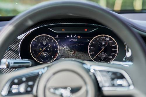 2024 Bentley Flying Spur Azure Hybrid Sedan Gauge Cluster